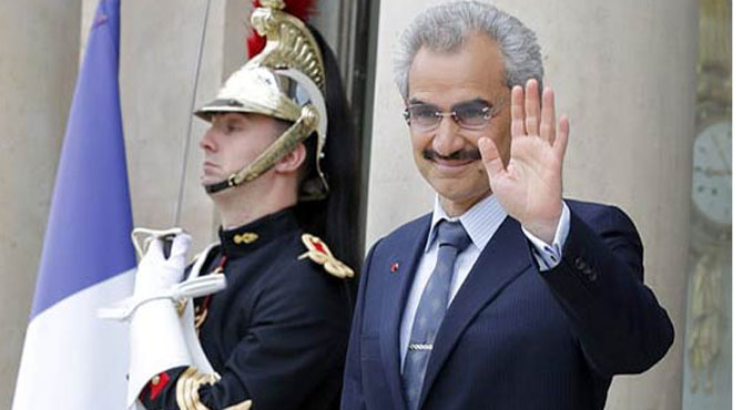 امیر ترین سعودی شہزادہ ولید بن طلال جیل منتقل