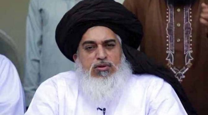 پنجاب حکومت کی درخواست پر  خادم رضوی کی گرفتاری پھر موخر