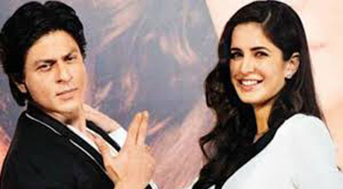 شاہ رخ خان نے بالی وڈ کی باربی ڈول کترینہ کو ‘آئی لو یو’ کہہ دیا