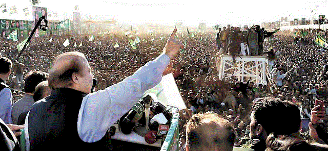 سترسال سے ملک کیساتھ جو کچھ ہورہا ہے اس سے بغاوت کرتا ہوں: نوازشریف