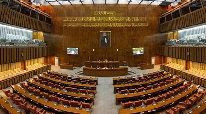 سینیٹ کی 52 نشستوں پر کل پولنگ ، ضابطہ اخلاق جاری