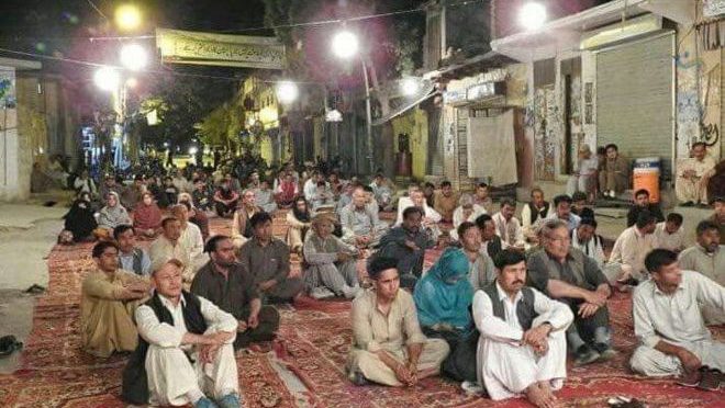 ہزارہ قبیلے سے تعلق رکھنے والے افراد کا احتجاجی دھرنا چوتھے روز بھی جاری