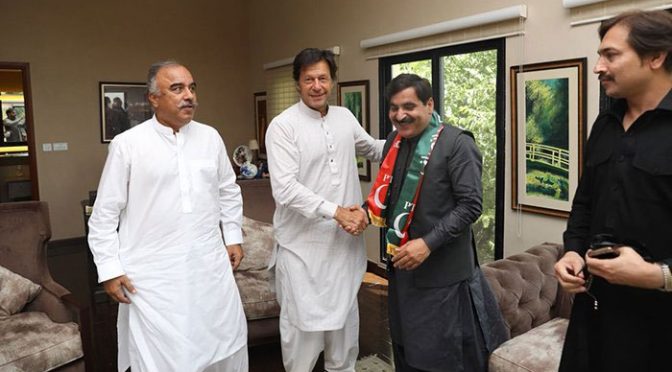 شیخوپورہ سے (ن) لیگ کے ایم این اے بلال ورک تحریک انصاف میں شامل