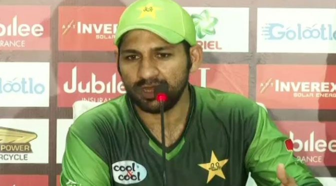 واہ بھئی ۔۔۔سرفراز احمد نے دنیا کی تمام ٹیموںکو بڑا چیلنج دیدیا