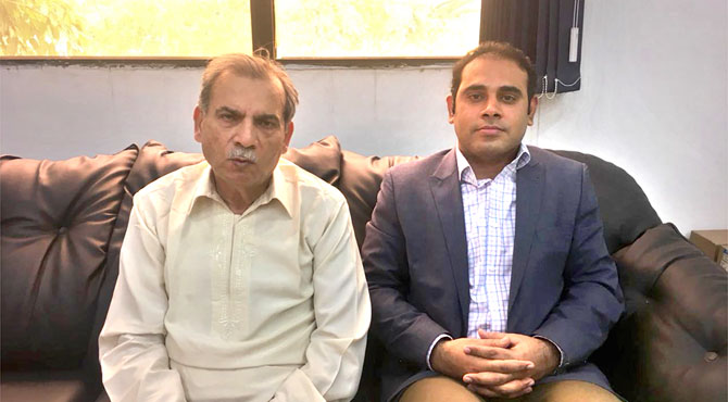 چیف ایڈیٹر خبریں سے آصف  رجوانہ کی ملاقات، ملک کو نوجوان  قیادت کی ضرورت ہے