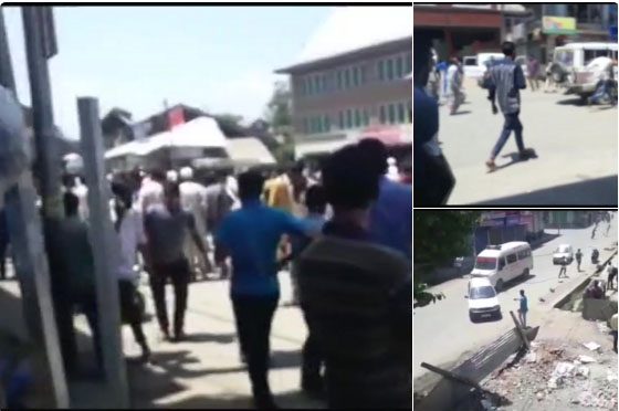 کشمیر ،شوپیاں میں دستی بم حملہ 16افراد زخمی