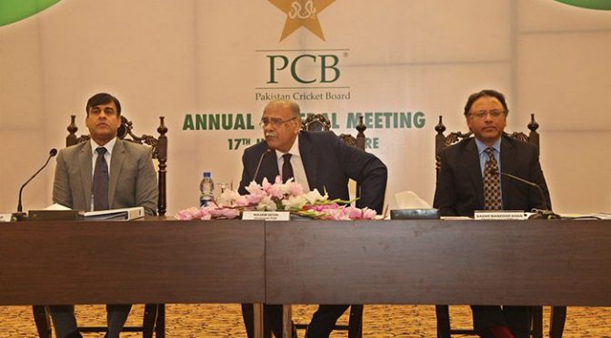 پی سی بی گورننگ بورڈ کا اجلاس، نجم سیٹھی پر مکمل اعتماد کا اظہار