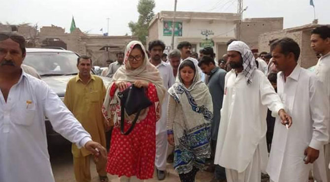 پیپلز پارٹی شہید بھٹوکی اکلوتی اور پہلی خاتون امیدوار جیکب آباد سے
