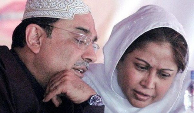 زرداری ، فریال تالپور اور دوسرے ملزموں کیخلاف جے آئی ٹی بنانے کی سفارش