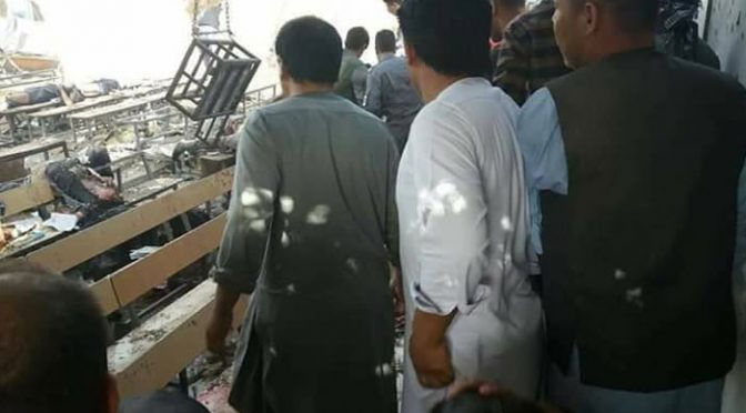 افغانستان میں خود کش دھماکے سے 60 افراد ہلاک