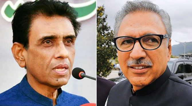 تحریک انصاف کے امیدوارعارف علوی کی ایم کیو ایم رہنماﺅں سے صدارتی انتخاب پر گفتگو