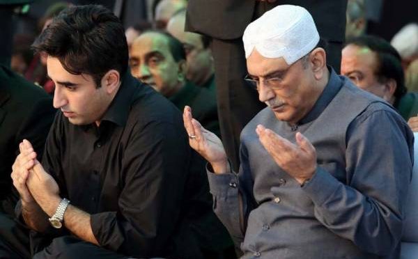 بلاول بھٹواور آصف علی زرداری کا بیگم کلثوم نواز کے انتقال پر اظہارافسوس
