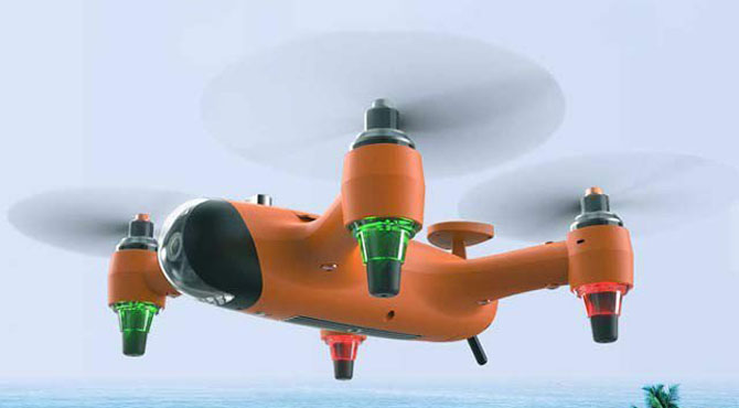 تھری ان ون ڈرون کی انوکھی ایجاد آب دوز ،کشتی ،ہوائی جہاز سب ساتھ