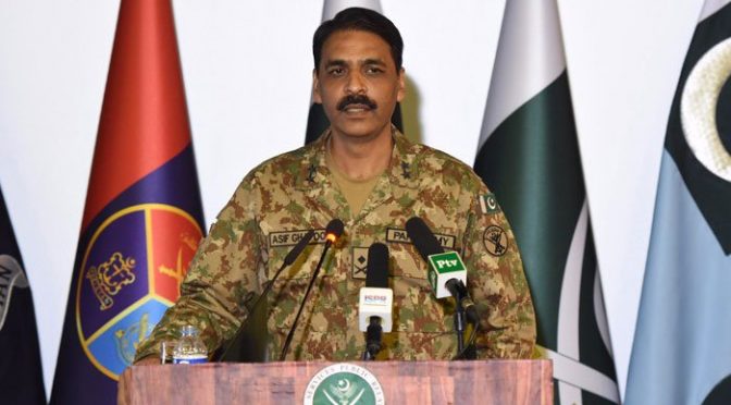 دھمکیا ں کسی اور کو دینا،پاکستا ن جنگ کیلئے تیا ر ہے،پا ک فو ج کا انڈیا کو کر ا را جوا ب