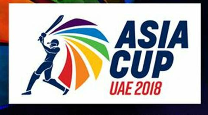 ایشیاکپ کرکٹ2018ءٹرافی کی نقاب کشائی