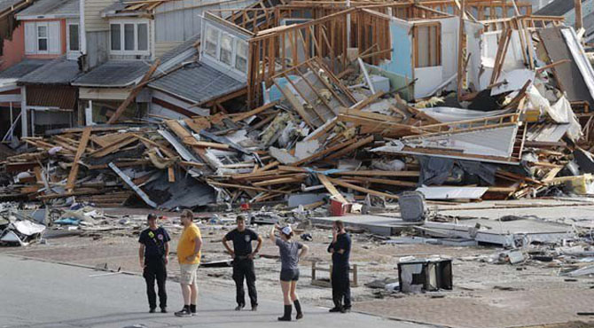 امریکی تاریخ کے ہولناک سمندری طوفان مائیکل میں 21 افراد ہلاک