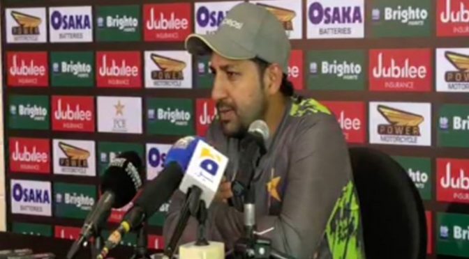 مکی آرتھر سے کوئی اختلاف نہیں، کوچ اور کپتان ایک پیج پر ہیں: سرفراز احمد