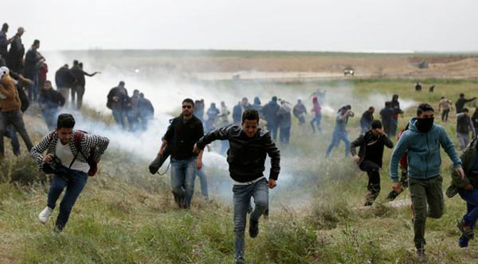 اسرائیل کی غزہ میں 3 پناہ گزین کیمپوں پر بمباری؛ 30 فلسطینی شہید