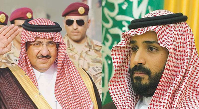 سعودی عرب میں بڑا بحران ، بادشاہت کس کا مقدر بنے گی ؟ ولی عہد چچا کے استقبال کیلئے گئے مگر سرد مہری چھپی نہ رہ سکی