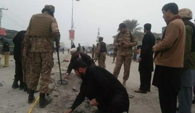 کوئٹہ میں بارودی سرنگ کے دھماکے میں 3 سیکیورٹی اہلکار شہید، 4 زخمی
