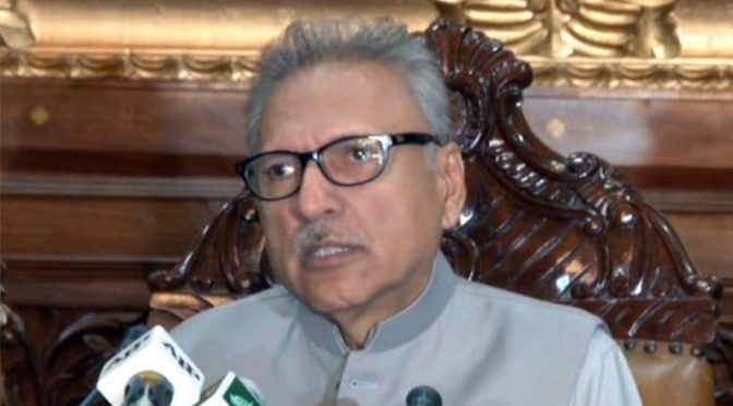 دیسی مرغیوں اور انڈوں کا مشورہ میں نے نہیں دیا،جنوبی پنجاب صوبے کا قیام آسان کام نہیں: صدر مملکت