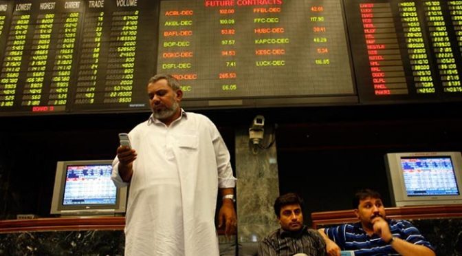 پاکستان اسٹاک ایکسچینج میں مندی، ایک ہزار سے زائد پوائنٹس کی کمی