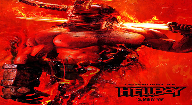ایڈونچرتھرل فلم ”ہیل بوائے“ کاپہلا ٹریلرجاری