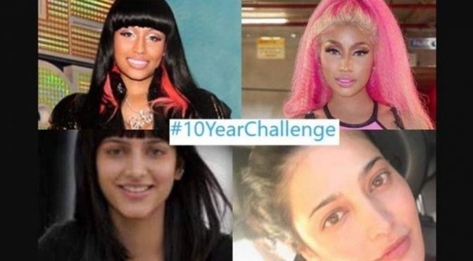 سوشل میڈیا پر مقبول ٹرینڈ 10 ائیر چیلنج کا اصل مقصد کیا ہے؟