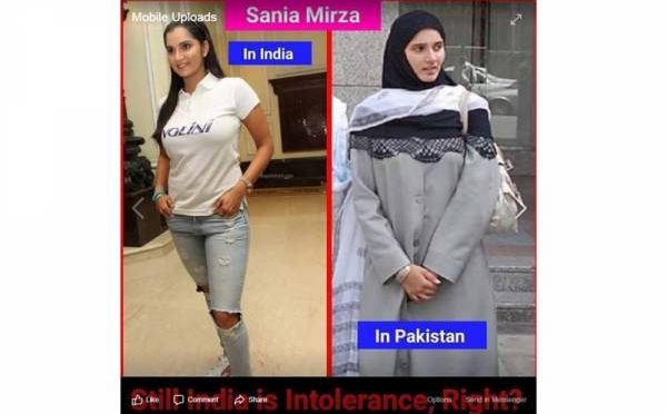 کیا یہ واقعی ہی ثانیہ مرزا ہیں؟ سوشل میڈیا پر ہنگامے کے بعد اصل حقیقت سامنے آ گئی