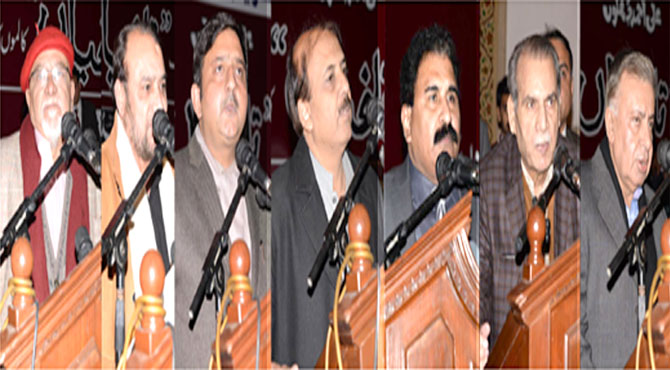 علی احمد ڈھلوں سچا کھرا انسان‘ ”تلخیاں“ ان کی اچھی کتاب ہے:ضیاشاہد ، میڈیا بحران کا شکار ‘حکومت اخبارات کو سبسڈی دے:عارف نظامی ، ضیاشاہد میرے استاد ہیں ، آج جس مقام پر ہوں انہی کی وجہ سے ہوں: علی احمد ڈھلوں ، میڈیا مشکلات کا شکار ، ورکر پریشان ، حکومت میڈیا مالکان سے مل بیٹھ کر مسائل حل کرے:ارشد انصاری ، حکومت کی آزادی کیلئے میڈیا کی آزادی ضروری ہے:امتیاز عالم ، تقریب سے خطاب