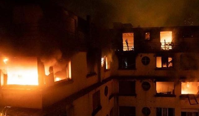 فرانس میں کثیر المنزلہ عمارت میں آتشزدگی سے 8 افراد ہلاک