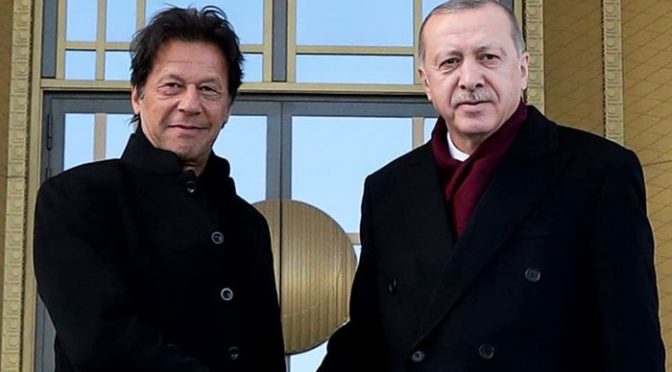 ترک صدر کی وزیراعظم عمران خان کی امن اور مذاکرات کی کوششوں کی تعریف