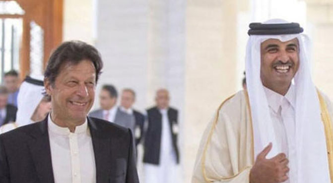 امیر قطر کا عمران خان کو فون ، ثالثی کی پیشکش