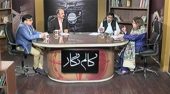 ن لیگ اور پیپلز پارٹی کی مشترکہ تحریک نہیں چل سکتی ،چینل ۵ کے پروگرام ” کالم نگار “ میں گفتگو