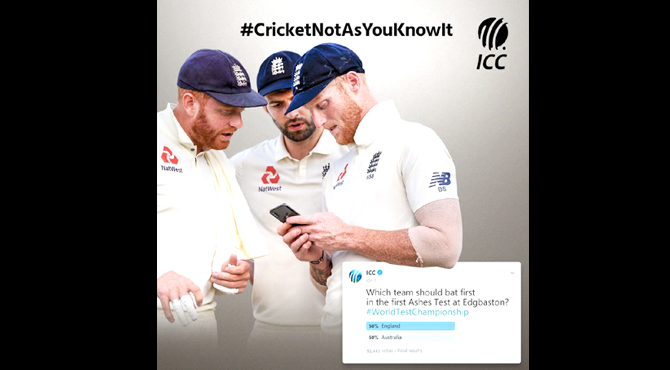 آئی سی سی کاسوشل میڈیا پر شائقین کیساتھ اپریل فول