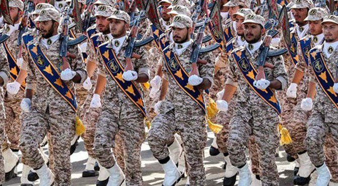 امریکا کا ایرانی فورس پاسداران انقلاب کو دہشت گرد تنظیم قرار دینے کا فیصلہ
