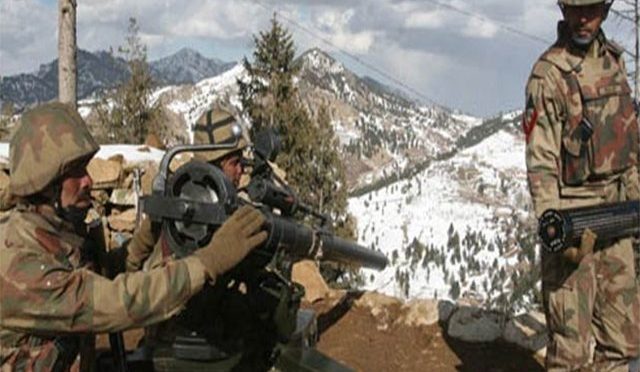 ایل او سی پر بھارتی فوج کی فائرنگ، جوابی کارروائی میں 5 بھارتی فوجی ہلاک