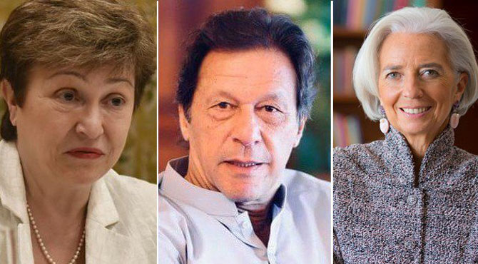 وزیراعظم کی ورلڈ بینک اور آئی ایم ایف کی قیادت سے ملاقات