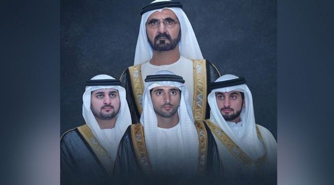 دبئی کے امیر شیخ محمد کے تینوں بیٹے ایک ہی روز شادی کے بندھن میں بندھ گئے