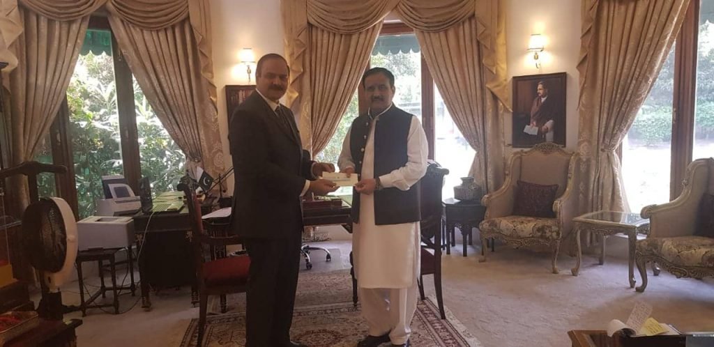 وزیراعلیٰ پنجاب سردار عثمان بزدار سے وائس چانسلر نشتر میڈیکل کالج ملتان پروفیسر ڈاکٹر مصطفی کمال پاشا کی ملاقات