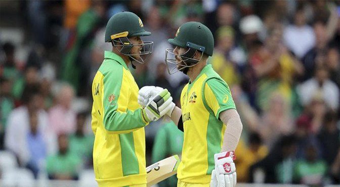 آسٹریلیا کی نیوزی لینڈ کیخلاف بیٹنگ