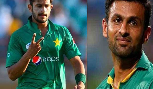 جنوبی افریقا کیخلاف شعیب ملک اور حسن علی کا ڈراپ ہونا یقینی