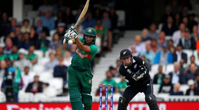 ورلڈکپ 2019: بنگلادیش کا نیوزی لینڈ کو جیت کیلئے 245 رنز کا ہدف