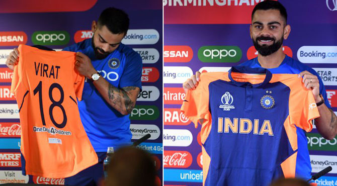 بھارتی کرکٹ ٹیم کی جرسی کیوں تبدیل ہوئی ؟وجہ حیران کُن