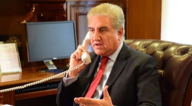 ‘ہندوستان   اکثریت کو اقلیت میں تبدیل کرنے کے در پے ہے شا ہ محمو د کی سعودی وزیر خارجہ سے ٹیلیفونک گفتگو