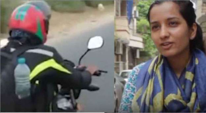 لاہوری بائیکر یمنیٰ کی انو کھی خواہش ،دنیا کی سیر موٹر سائیکل پر