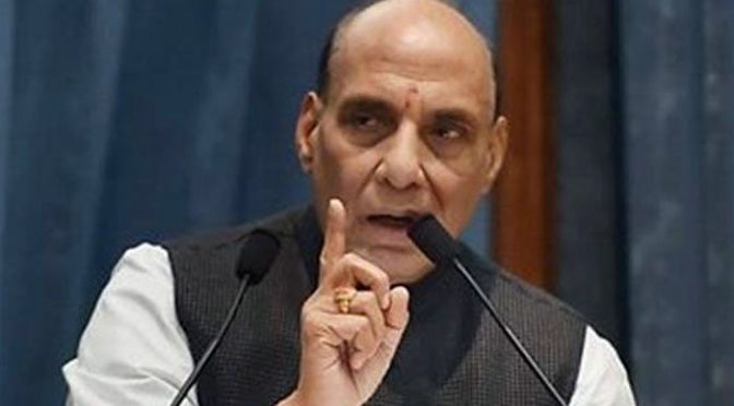 پاکستان 65 اور 71 کی غلطی نہ دہرائے: بھارتی وزیردفاع کی ایک با ر پھر ہر زہ سرائی
