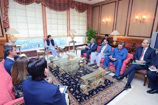 وزیراعظم عمران خان سے آئی ایم ایف وفد کی ملاقات