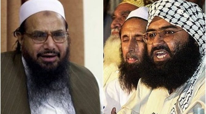 بھارت کے نئے قانون میں مسعود اظہر، حافظ سعید دہشت گرد قرار