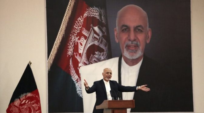 افغان صدر کی انتخابی ریلی میں دھماکا، 24 افراد ہلاک